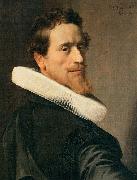 nicolaes eliasz pickenoy Self portrait at the Age of Thirty Six oil